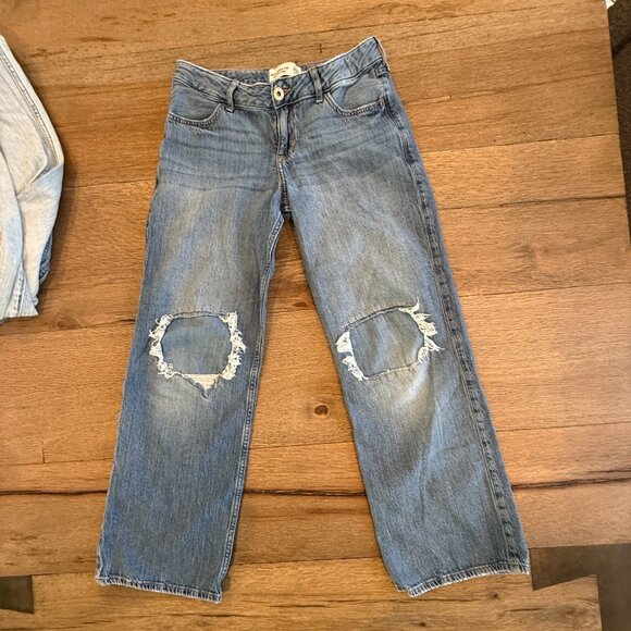 Abercrombie Kids Low Rise Baggy Jeans Size 13/14 - Picture 6 of 8